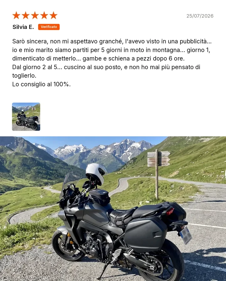 Recensione verificata: Silvia E.